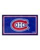 Fan Mats  LLC Montreal Canadiens 3x5 Rug Blue