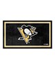 Fan Mats  LLC Pittsburgh Penguins 3x5 Rug Black