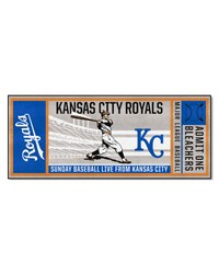 Kansas City Royals Ticket Runner Retro by   