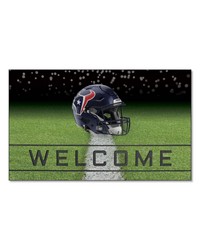 Houston Texans Crumb Rubber Door Mat by   