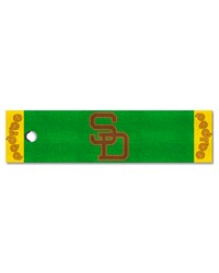 San Diego Padres Putting Green Mat Retro by   