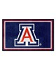 Fan Mats  LLC Arizona Wildcats 4x6 Rug Blue