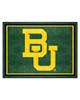 Fan Mats  LLC Baylor Bears 8x10 Rug Green