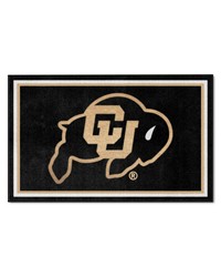 Colorado Buffaloes 4x6 Rug by   