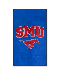 SMU Mustangs 3x5 Logo Mat Portrait by   