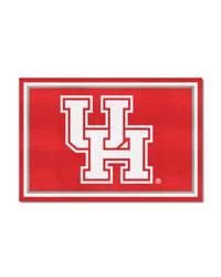 Houston Cougars 5x8 Rug by   