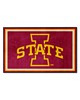 Fan Mats  LLC Iowa State Cyclones 4x6 Rug Red