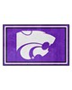 Fan Mats  LLC Kansas State Wildcats 4x6 Rug Purple