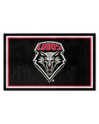 New Mexico Lobos 4x6 Rug by   