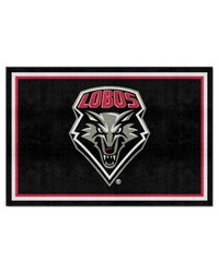 New Mexico Lobos 5x8 Rug by   