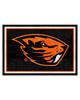 Fan Mats  LLC Oregon State Beavers 5x8 Rug Black