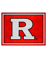 Rutgers Scarlett Knights 8x10 Rug by   