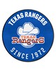 Fan Mats  LLC Texas Rangers Roundel Mat Retro Blue