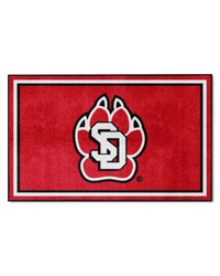 South Dakota Coyotes 4x6 Rug by   