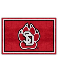 South Dakota Coyotes 5x8 Rug by   