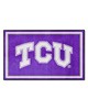 Fan Mats  LLC TCU Horned Frogs 4x6 Rug Purple