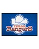 Fan Mats  LLC Texas Rangers Starter Mat Retro Blue