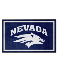 Nevada Wolfpack 4x6 Rug by   