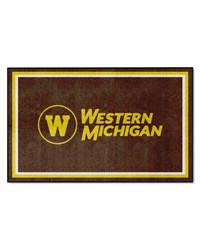 Western Michigan Broncos 4x6 Rug by   