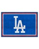 Fan Mats  LLC Los Angeles Dodgers 5x8 Rug Blue