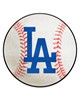 Fan Mats  LLC Los Angeles Dodgers Baseball Mat White