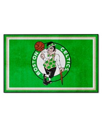 Boston Celtics 4ft. x 6ft. Plush Area Rug Green by   