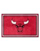 Fan Mats  LLC Chicago Bulls 4x6 Rug Red