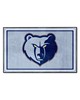 Fan Mats  LLC Memphis Grizzlies 4x6 Rug Blue