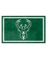 Milwaukee Bucks 4x6 Rug by   