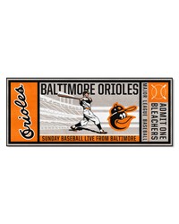 Baltimore Orioles Ticket Runner Retro by   