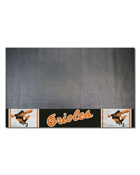 Baltimore Orioles Grill Mat Retro by   