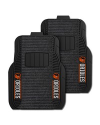 Baltimore Orioles 2-pc Deluxe Car Mat Set by   