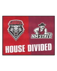 House Divided New Mexico / New Mexico State House Divided Mat by   