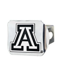 Arizona Wildcats Hitch Cover Chrome by   