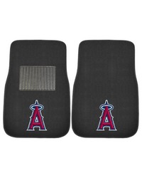 Los Angeles Angels 2-pc Embroidered Car Mat Set by   