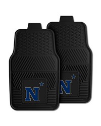 Naval Academy Midshipmen 2-pc Vinyl Car Mat Set by   