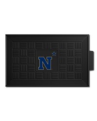 Naval Academy Midshipmen Medallion Door Mat by   