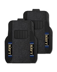 Naval Academy Midshipmen 2-pc Deluxe Car Mat Set by   