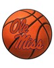 Fan Mats  LLC Ole Miss Rebels Basketball Mat Orange