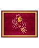 Fan Mats  LLC Arizona State Sun Devils 8x10 Rug Maroon