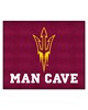 Fan Mats  LLC Arizona State Sun Devils Tailgater Mat Man Cave Maroon