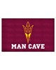 Fan Mats  LLC Arizona State Sun Devils Ulti-Mat Man Cave Maroon