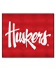 Fan Mats  LLC Nebraska Cornhuskers Tailgater Mat Red