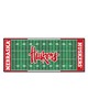 Fan Mats  LLC Nebraska Cornhuskers Football Field Runner Green