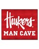 Fan Mats  LLC Nebraska Cornhuskers Tailgater Mat Man Cave Red