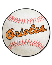 Baltimore Orioles Baseball Mat Retro by   