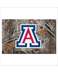 Arizona Wildcats Camo Scraper Mat by   