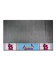 Fan Mats  LLC St. Louis Cardinals Grill Mat Retro Light Blue