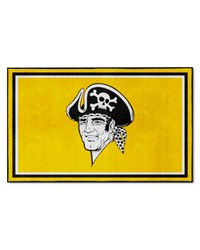 Pittsburgh Pirates 4x6 Rug Retro by   