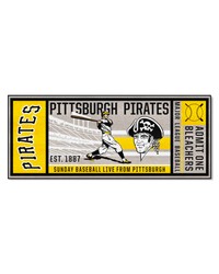 Pittsburgh Pirates Ticket Runner Retro by   